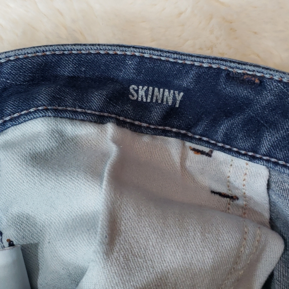 Banana Republic Skinny Medium Dark Jean's … - Picture 8 of 8